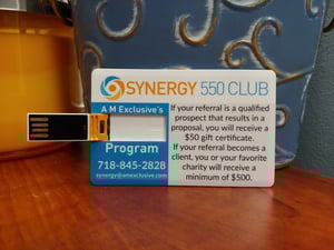Synergy 550 Club Membership Card